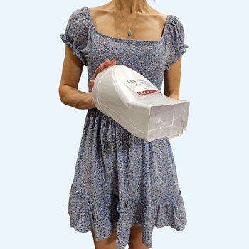 612СП12,5КП ERA Переходник СПКП D125 эксцентриковый 60х120 пластик